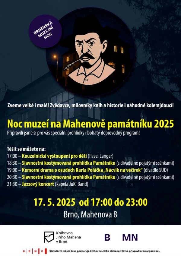 Muzejní noc - Mahenův památník